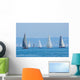 Sail-boats Regatta No2 Wall Decal