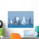 Open Ocean Water Sailboats Wall Decal