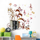 Balliamo Con La Fisarmonica Wall Decal
