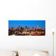 Downtown Urban Metro City Wall Decal