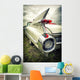 Old American Car Vintage Wall Decal