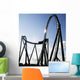 Steel Built Sit-down Rollercoaster Wall Decal