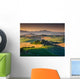 Scenic Tuscany Farmland Sunrise Wall Decal