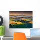 Scenic Tuscany Farmland Sunrise Wall Decal