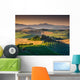 Scenic Tuscany Farmland Sunrise Wall Decal