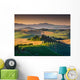 Scenic Tuscany Farmland Sunrise Wall Decal