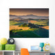 Scenic Tuscany Farmland Sunrise Wall Decal