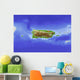 Puerto Rico Shaded Relief Wall Decal