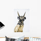 Egyptian God Anubis Head Wall Decal
