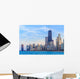 Dusk Downtown Chicago Skyline Wall Decal
