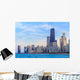 Dusk Downtown Chicago Skyline Wall Decal