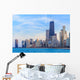 Dusk Downtown Chicago Skyline Wall Decal