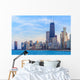 Dusk Downtown Chicago Skyline Wall Decal