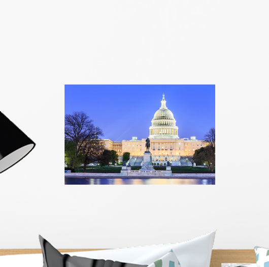 United States Capitol Building Wall Decal