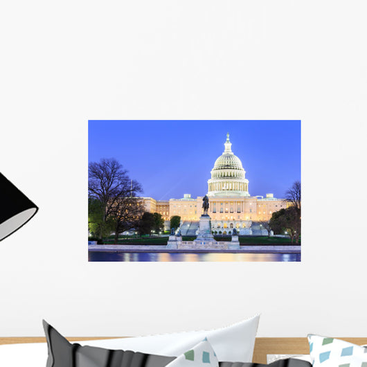 United States Capitol Building Wall Decal