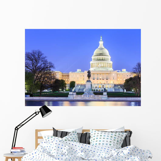 United States Capitol Building Wall Decal