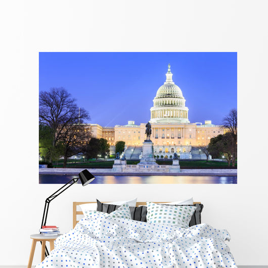 United States Capitol Building Wall Decal
