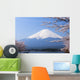 Cherry Blossoms Mount Fuji Wall Decal