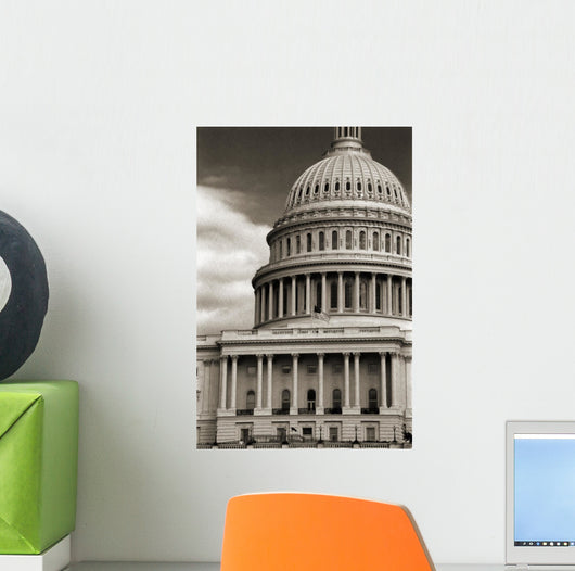 Us Capitol Wall Decal