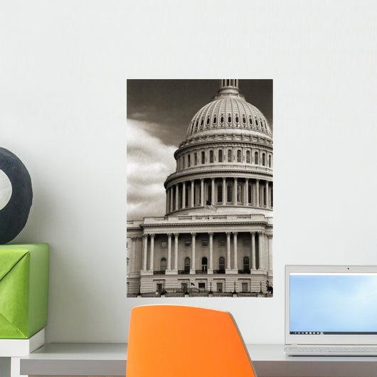 Us Capitol Wall Decal