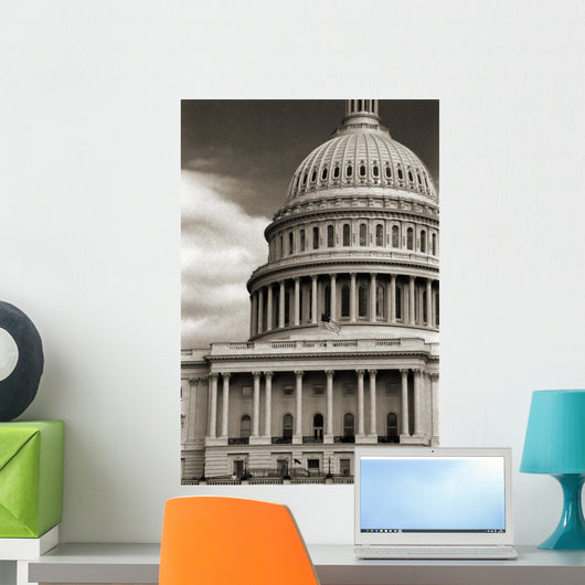 Us Capitol Wall Decal