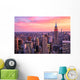New York City Midtown Twilight Wall Decal