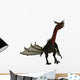 Fantasy Dragon Sniffing the Air Wall Decal
