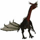 Fantasy Dragon Sniffing the Air Wall Decal