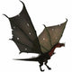 Fantasy Dragon with Wings Extended Wall Decal