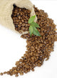 Spilling Coffee Beans Wall Decal