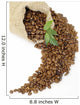 Spilling Coffee Beans Wall Decal