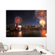 Brooklyn Bridge and Fireworks Wall Decal