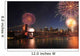 Brooklyn Bridge and Fireworks Wall Decal