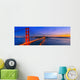 Golden Gate Bridge San Wall Decal Panoramic Wall Decal