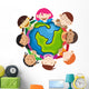 Multi Culture Kids Hands Wall Decal