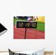 Finishing Runner during Triathlon Wall Decal