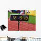 Finishing Runner during Triathlon Wall Decal