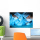 Young Surgery Team Operating Wall Decal