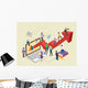 Economic Growth Concept Wall Decal