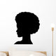 Afro-american Girl Wall Decal