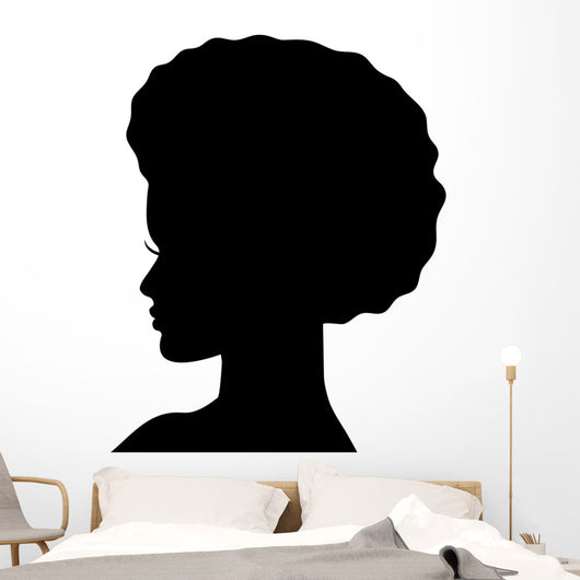 Afro-american Girl Wall Decal