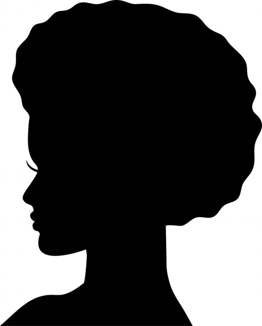Afro-american Girl Wall Decal
