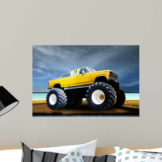 Monster Truck Wall Decal