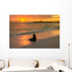 Baby Fur Seal Next to Water Punta Wall Decal