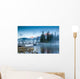 Canadian Landscape Misty Sunrise Wall Decal
