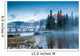 Canadian Landscape Misty Sunrise Wall Decal