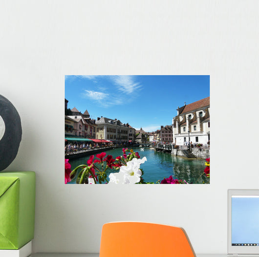 Annecy Old Town Wall Decal