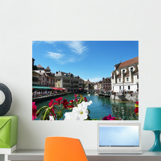 Annecy Old Town Wall Decal