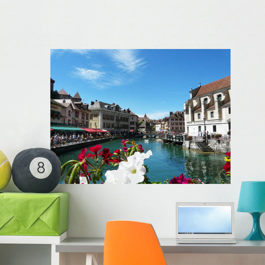Annecy Old Town Wall Decal