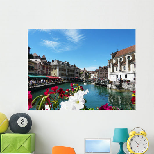 Annecy Old Town Wall Decal